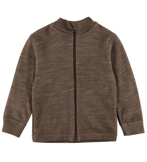 Joha Cardigan - Uld - Mørkebrun