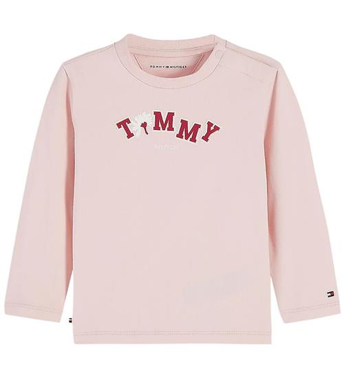 Tommy Hilfiger Bluse - Whimsy Pink m. Print