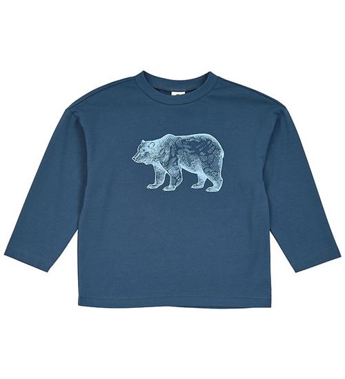 Müsli Bluse - Bear - Navy