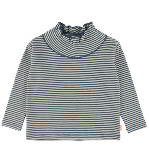 Tiny Cottons Bluse - Rib - Stormy Blue