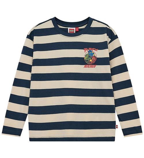 LEGOÂ® Ninjago Bluse - LWTaj 601 - Navy/Beigestribet