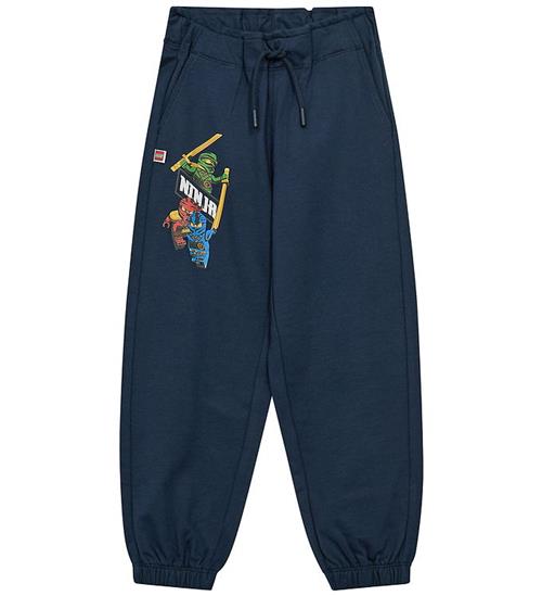 LEGOÂ® Ninjago Sweatpants - LWPino 601 - Navy m. Print