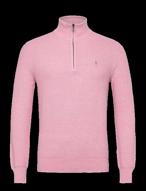 Polo Ralph Lauren | Mesh-Knit Cotton Quarter-Zip Sweater | XL