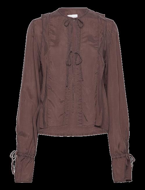 ALOHAS | Oceane Brown Blouse | S