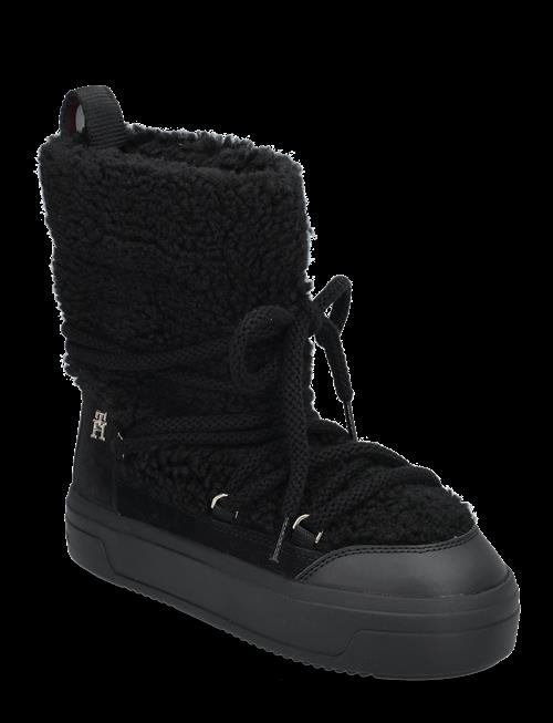 Tommy Hilfiger | Lace-Up Faux Shearling Snowboot | 39