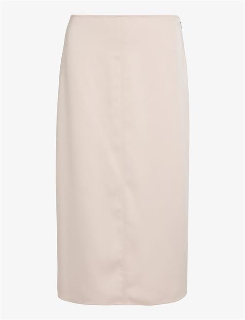 Calvin Klein | Structured Satin Skirt | 36