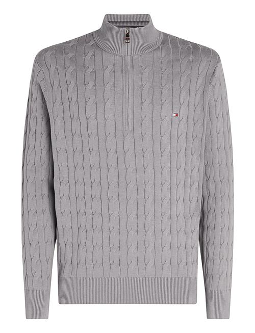 Tommy Hilfiger | Classic Cotton Cable Zip Mock | S