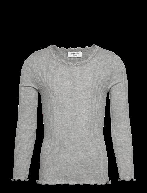 Rosemunde Kids | Rkbalta Modal Ls Lace T-Shirt | 128
