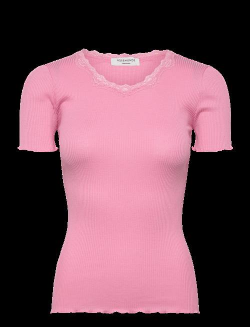 Rosemunde | Rwbeatha Silk Ss Lace T-Shirt | XS