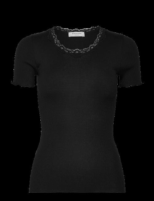 Rosemunde | Rwbeatha Silk Ss Lace T-Shirt | XL