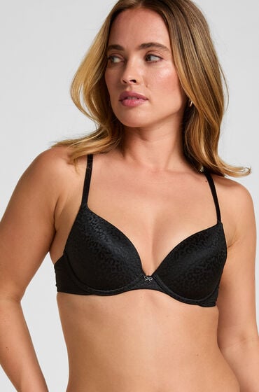 Hunkemöller Polstret BH Med Bøjle Jackie Sort
