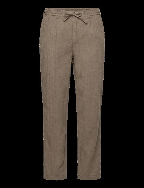 Lindbergh | Linen Blend Herringbone Pants | XL