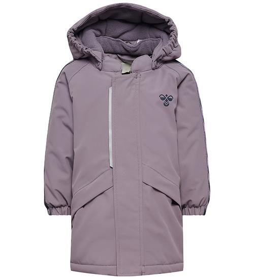 Hummel Vinterjakke - hmlMini Chevron - Tex - Gray Ridge