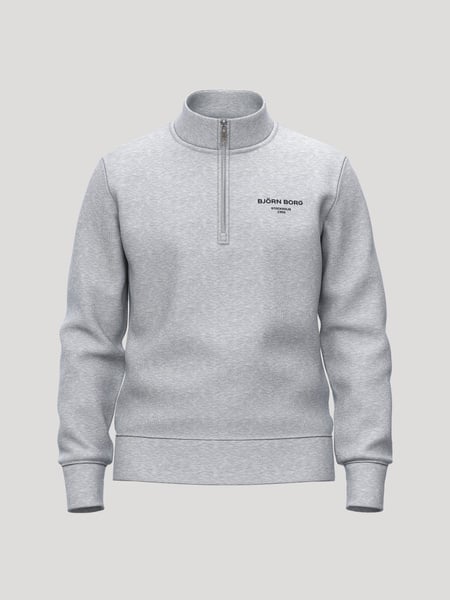 Björn Borg Borg Essential 1 Half Zip Grå, XL
