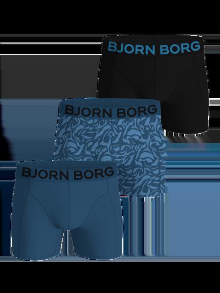 Björn Borg Organic Cotton Stretch Boxers 3-pack Sort, XXL