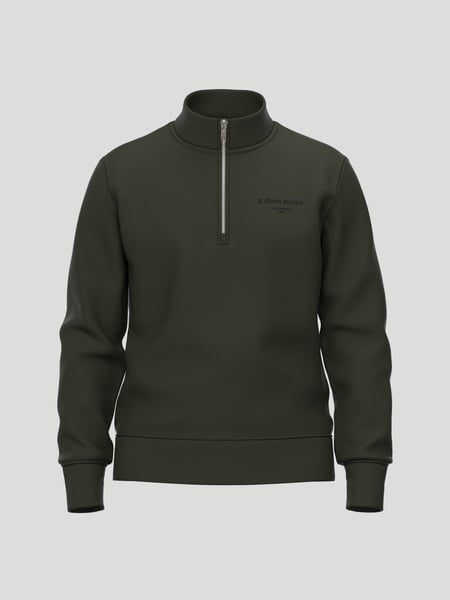 Björn Borg Borg Essential 1 Half Zip Grøn, M