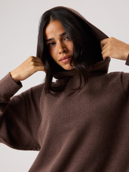 Björn Borg Studio French Terry Oversized Hoodie Brun, S