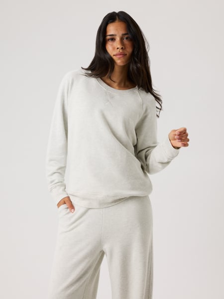 Björn Borg Studio French Terry Oversized Sweatshirt Beige, S