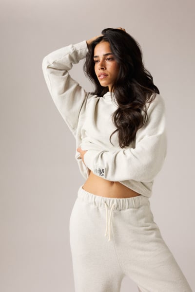 Björn Borg Studio French Terry Oversized Hoodie Beige, S