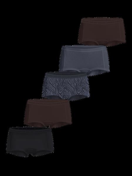 Björn Borg Everyday Cotton Boxers Shorts 5-pack Sort, XXL