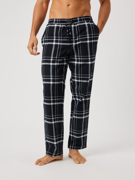 Björn Borg Core Flannel Pyjama Pants Sort, S