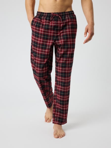 Björn Borg Core Flannel Pyjama Pants Grøn, XXL