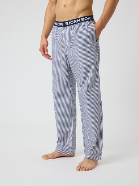 Björn Borg Core Woven Logo Pyjama Pants Blå, XL