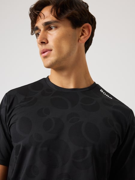 Björn Borg Ace Performance T-shirt Sort, M