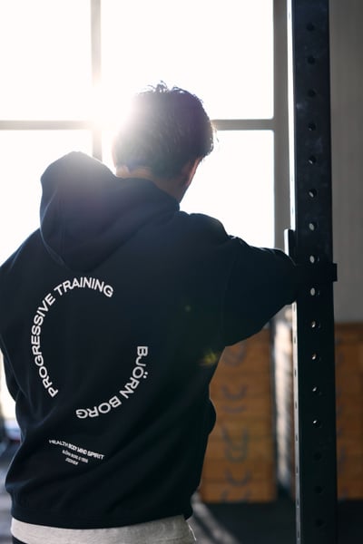 Björn Borg Borg Oversized Hoodie Sort, XXL