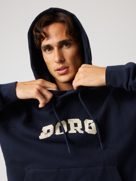Björn Borg Borg Classic Print Hoodie Marineblå, XL