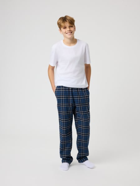 Björn Borg Core Flannel Pyjama Pants Grøn, 170