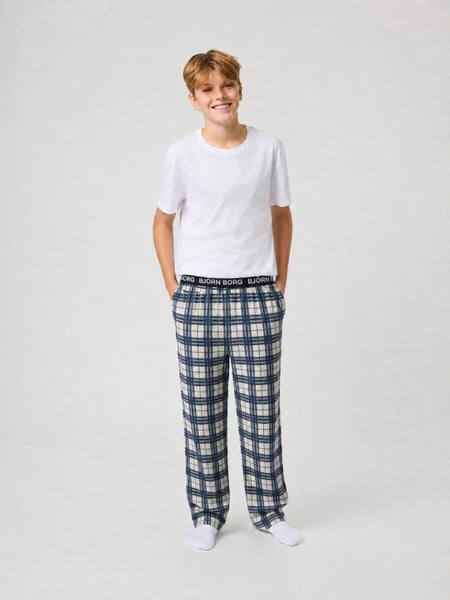 Björn Borg Core Flannel Pyjama Pants Multi, 146-152