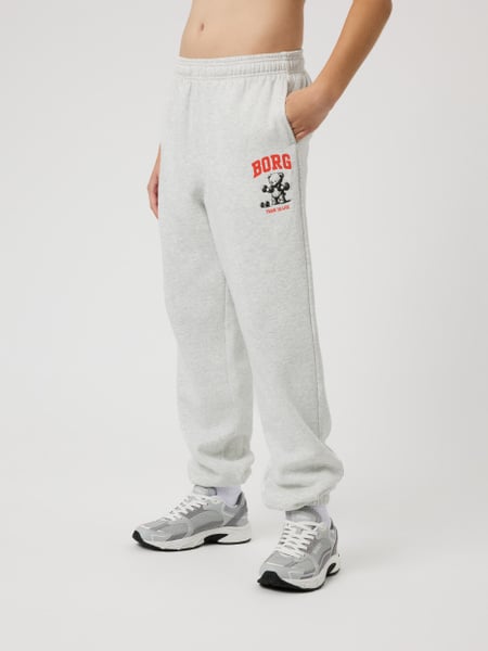 Björn Borg Borg Oversized Sweatpants Grå, 146-152