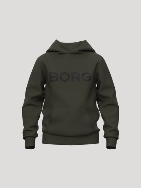 Björn Borg Borg Essential 3 Hoodie Grøn, 146-152