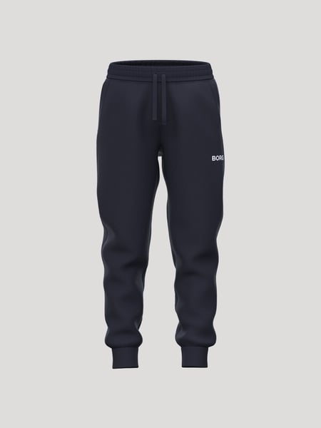 Björn Borg Borg Essential 3 Tapered Sweatpants Marineblå, 122-128