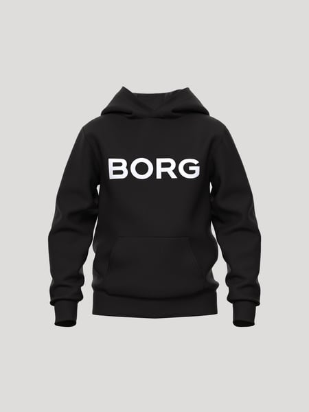 Björn Borg Borg Essential 3 Hoodie Sort, 170