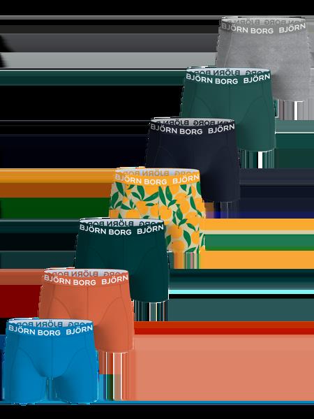 Björn Borg Cotton Stretch Boxers 7-pack Blå, 170