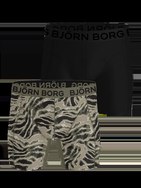 Björn Borg Sports Lightweight Boxers 2-pack Sort, 134-140