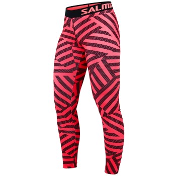 Salming Flow Tights Women Koral polyester Small Dame