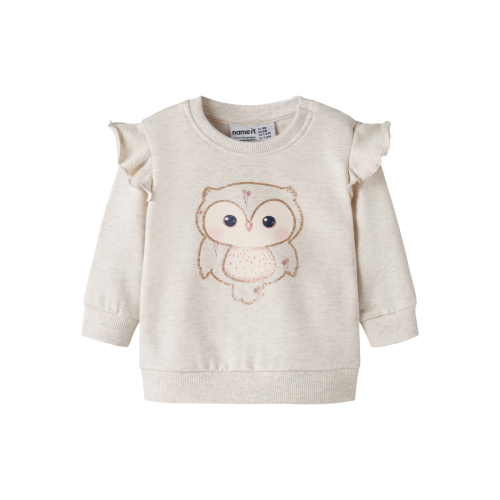 NAME IT Sweatshirt Nilda Peyote Melange