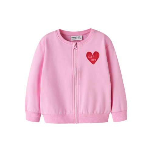 NAME IT Sweat Cardigan Laufey Begonia Pink