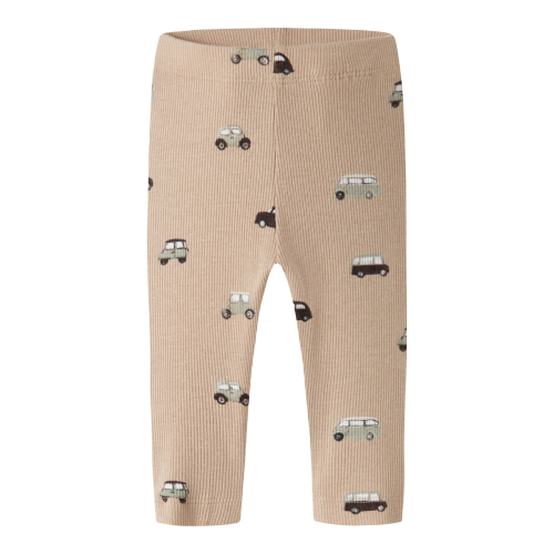 NAME IT Leggings Ottoman Long John Sesame