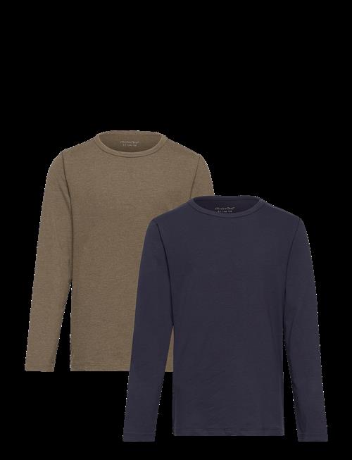 Minymo | Basic 34 -T-Shirt Ls (2-Pack) | 104