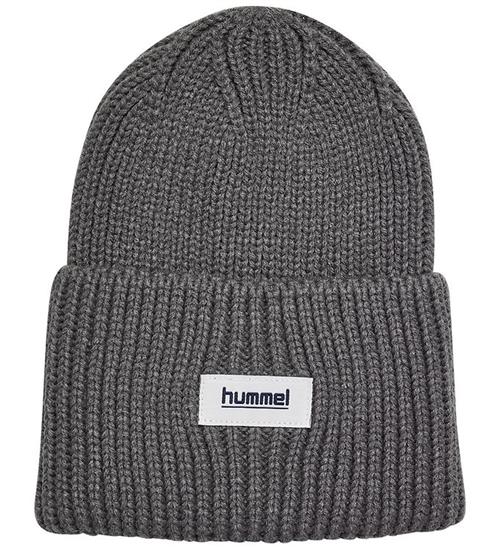 Hummel Hue - Strik - Beanie - Rib - Heavy - HmlJR - Dark Gull Gr