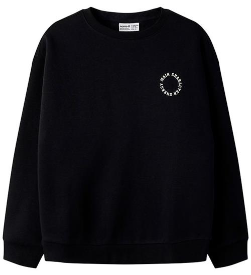 Name It Sweatshirt - Noos - NkfRia - Sort/Antique White Print