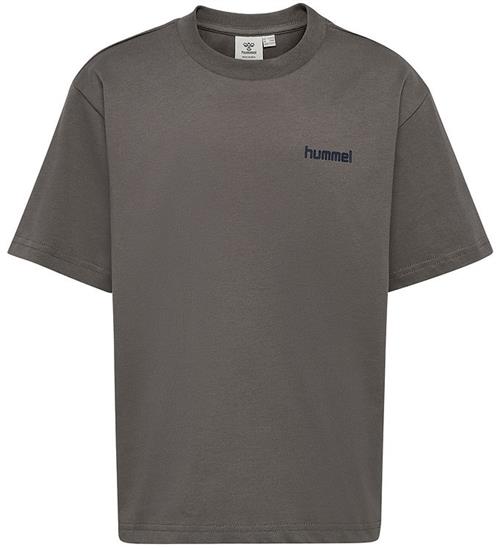Hummel T-shirt - hmlJR - Dark Gull Gray