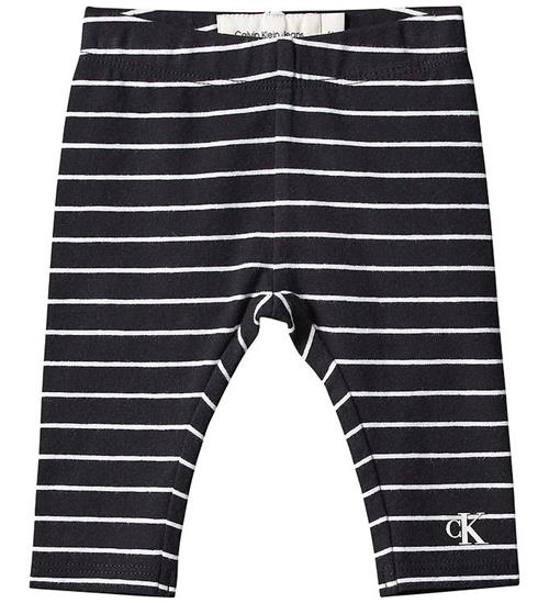 Calvin Klein Leggings - Monogram - Black Stripe