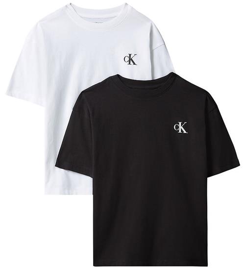 Calvin Klein T-shirts - 2-pak - Monogram - Black/White