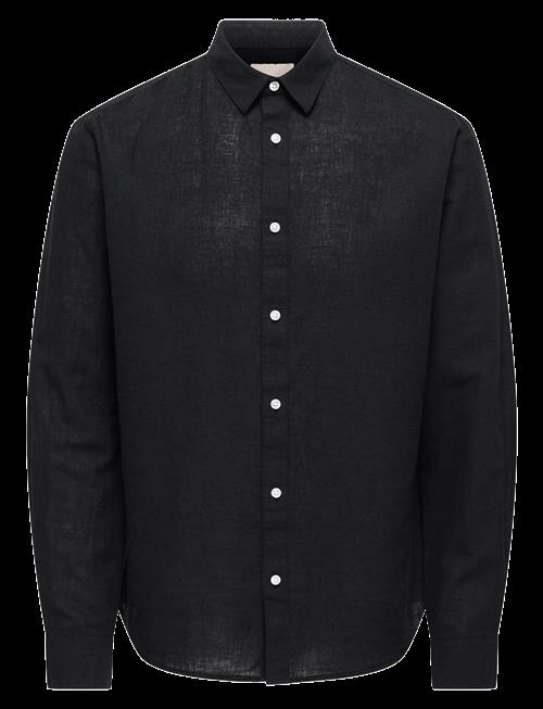 ONLY & SONS | Onscaiden Life Ls Solid Linen Blend Noos | XXL