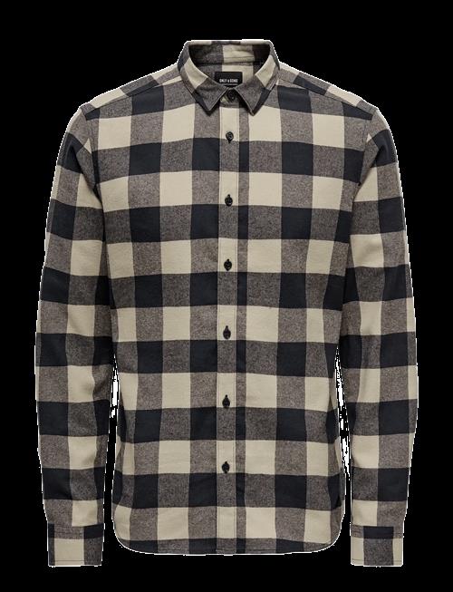 ONLY & SONS | Onsgudmund Ls Checked Shirt Noos | S
